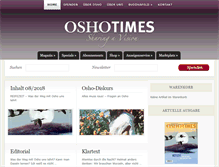 Tablet Screenshot of oshotimes.de